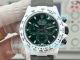 Swiss Clone RXF Factory Rolex Daytona 4130 Green Dial White Quartz Fiber Case Watch (3)_th.jpg